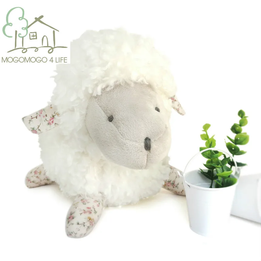 large stuffed sheep