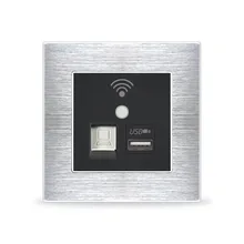 New Wall Embedded Wireless WIFI AP Router Phone USB Socket Outlet Wall Charger WiFi Smart Socket Electric USB Wall Sockets Repea