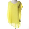 Fashion 2019 Summer women Solid Chiffon blouses anomalous Ruffles blouse Shirt Tops 6