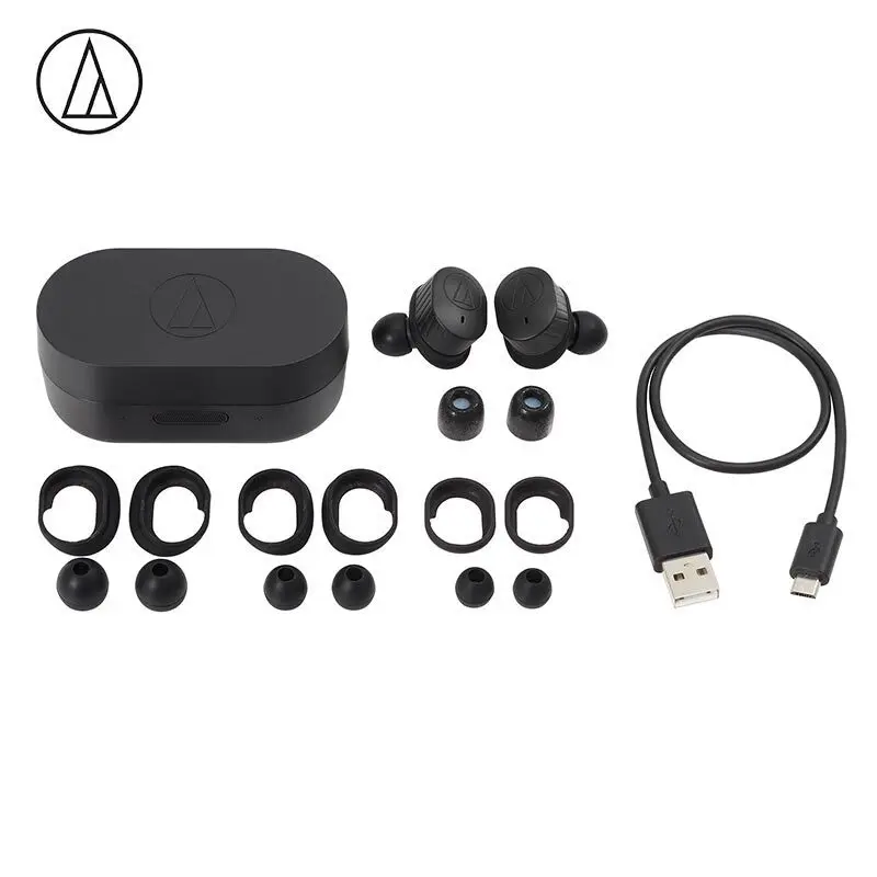Оригинальные беспроводные наушники Audio-Technica ATH-SPORT7TW, Bluetooth 5,0, IPX5, водонепроницаемые спортивные наушники-вкладыши