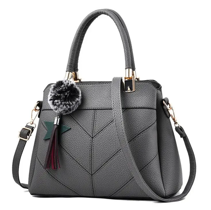 Women Shoulder Bag Striped Female Causal Totes Luxury Handbags Purses ...