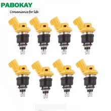 8 unidades de inyectores de combustible de alimentación lateral para NISSAN RB25 SR20 S13 S14 S15 Nismo 16600-rr543