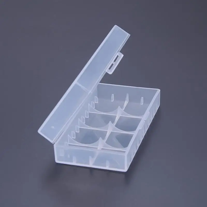 1 PC New Hard Plastic full Case Cover Holder 16340 18650 Battery Storage Box Batteries Container