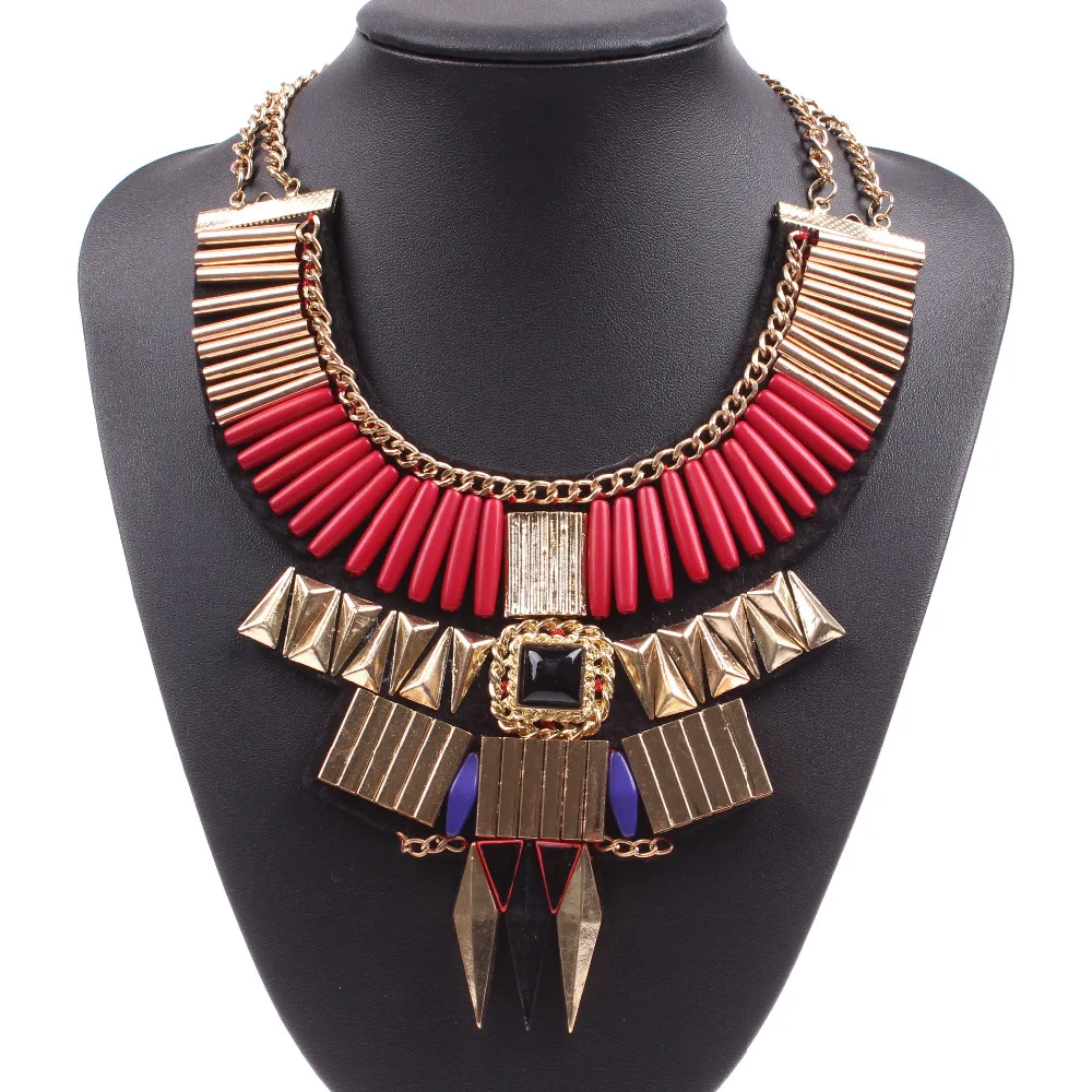 New Design Fashion Exaggerated Party Jewelry Big Spike Pendant Chunky