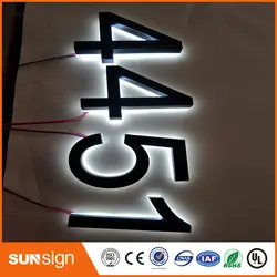 Заводская цена frontlit и с подсветкой пользовательские буквы из акрила с подсветкой