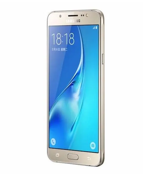 Разблокированный мобильный телефон samsung Galaxy J7 J700F с двумя sim-картами, четыре ядра, 1,5 Гб ОЗУ, 16 Гб ПЗУ