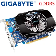 Видеокарта GIGABYTE GT630 1 ГБ 128Bit GDDR5 видеокарты для nVIDIA VGA карты Geforce GT630 GDDR5 Б/у GT710 GT730