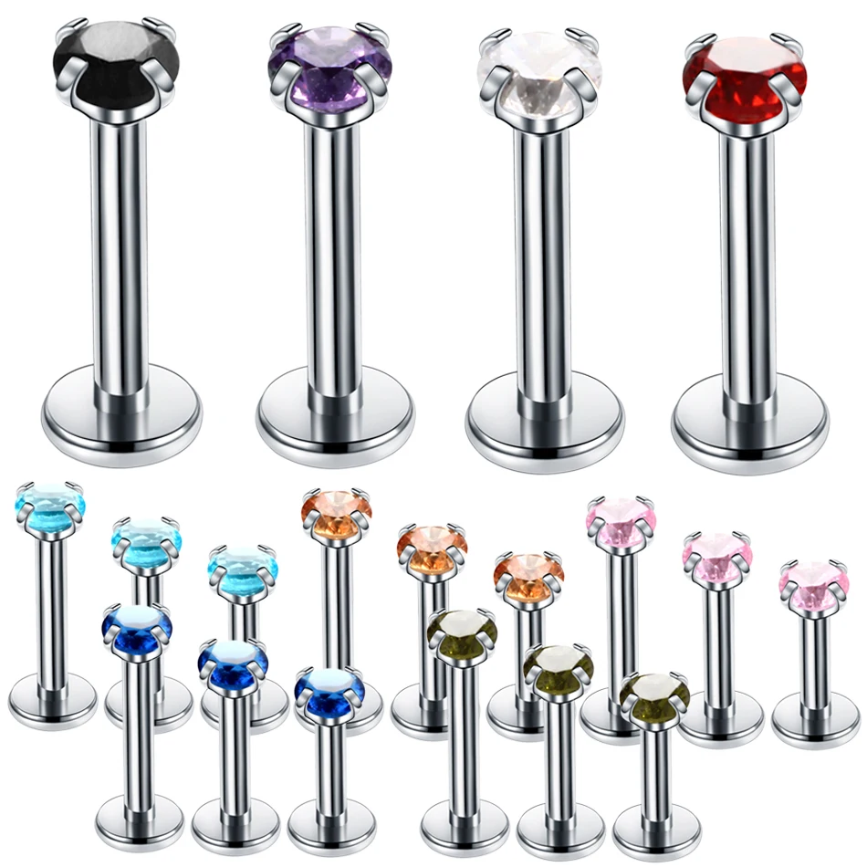 Buy Steel Ear Studs Labret PieringEar Tragus Conch