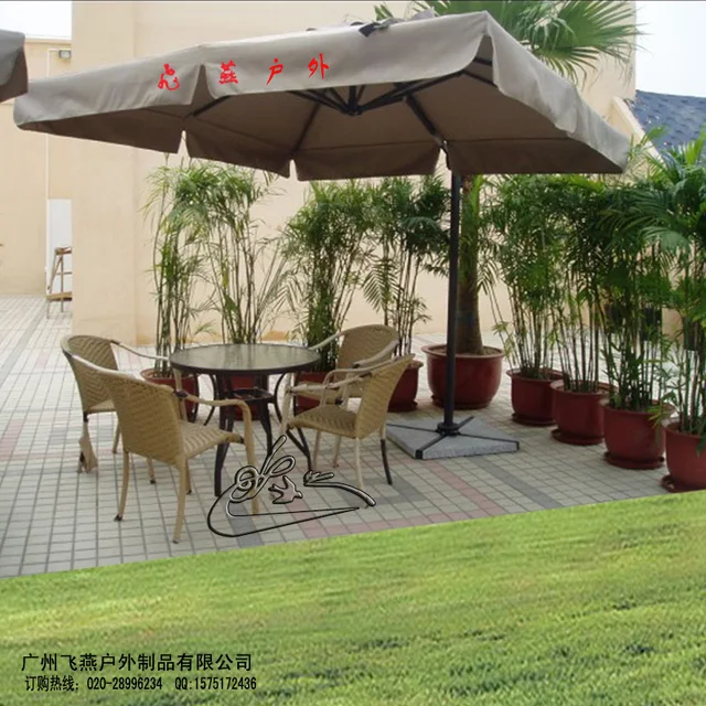 Continental de lujo exterior roma giratoria paragüero / lados paraguas