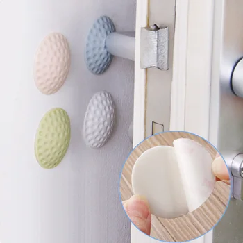 

4Pcs/Lot Silicone Baby Anti-collision Pad Newborn Safety Shock Absorbers Security Card Door Stopper Children Kid Protection Lock