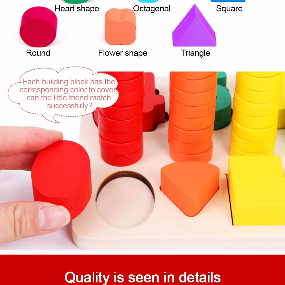 Детская деревянная математические игрушки материалы montessori Учимся считать номера, соответствующие цифровой Форма матч игрушка для раннего