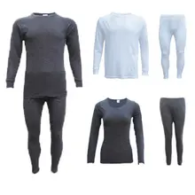 Мужские женские осенние зимние пижамные комплекты из 2 предметов одежда для сна топ+ брюки леггинсы Длинные одинаковые пижамы серые белые