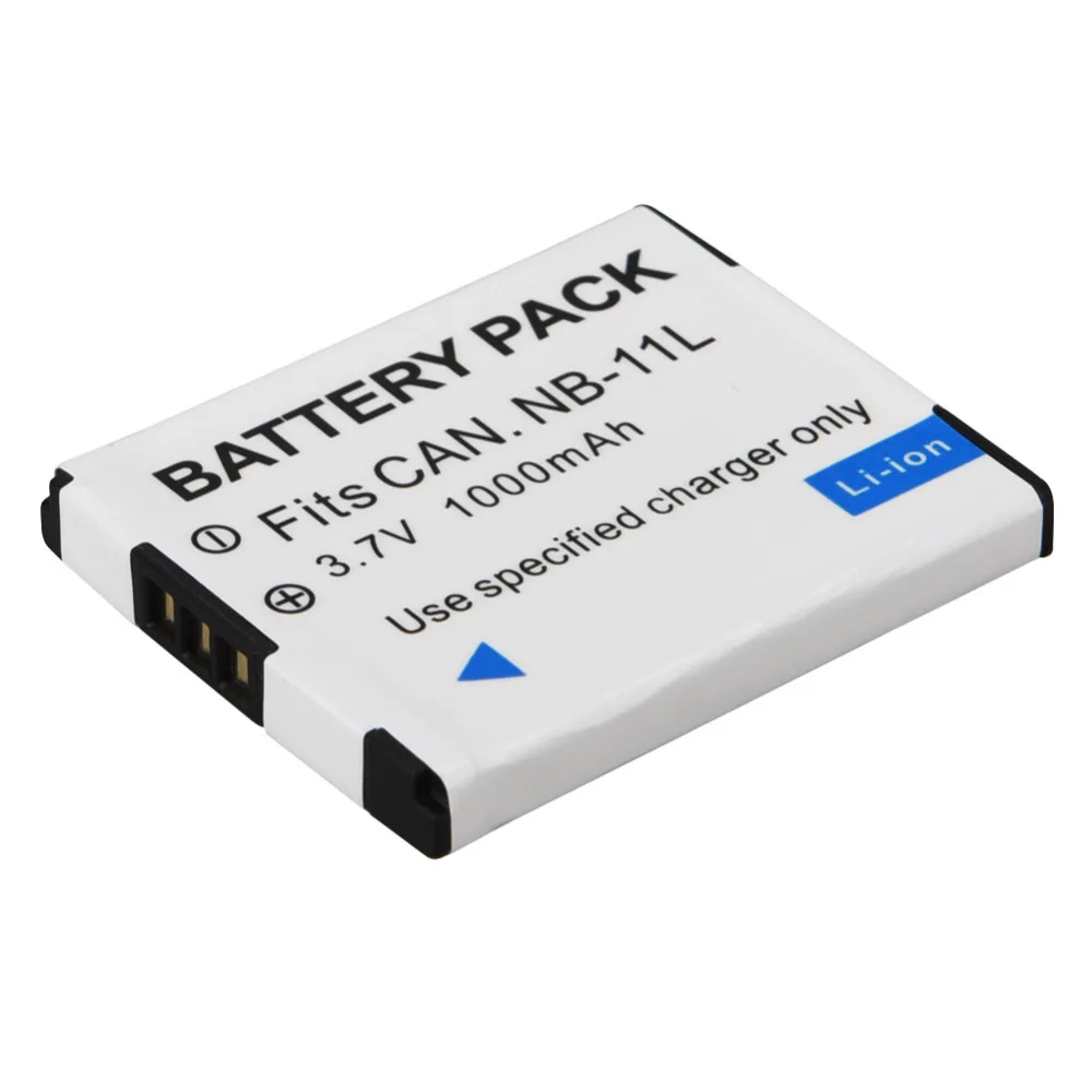 2x1000 мАч NB 11L NB11L батарея + зарядное устройство для Canon A2600 A3500 A4000IS IXUS 125 132 140 240 245 265 155