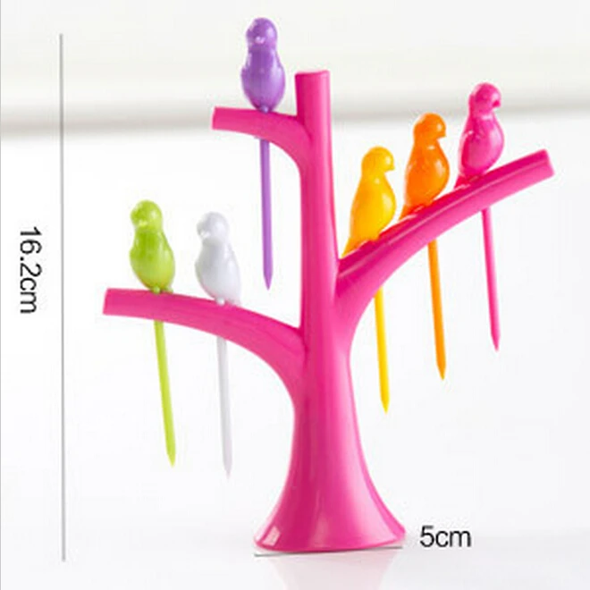 Kitchen Accessories Cooking Fruit Vegetable Tools Gadgets Fashion Fork Set Eco-Friendly Sign 2015 New Hot Sale ss1321