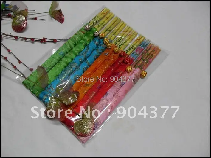 Роскошные модные деревянные одноразовые палочки для еды свадебной вечеринки