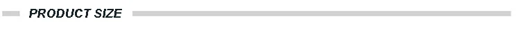 product size