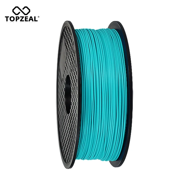 Cheap TOPZEAL Cyan Color PLA Filament 1.75mm 1KG PLA Plastic for 3D Printer Dimensional Accuracy of +/- 0.02mm 3D Printing Material Cheap TOPZEAL Cyan Color PLA Filament 1.75mm 1KG PLA Plastic for 3D Printer Dimensional Accuracy of +/- 0.02mm 3D Printing Material