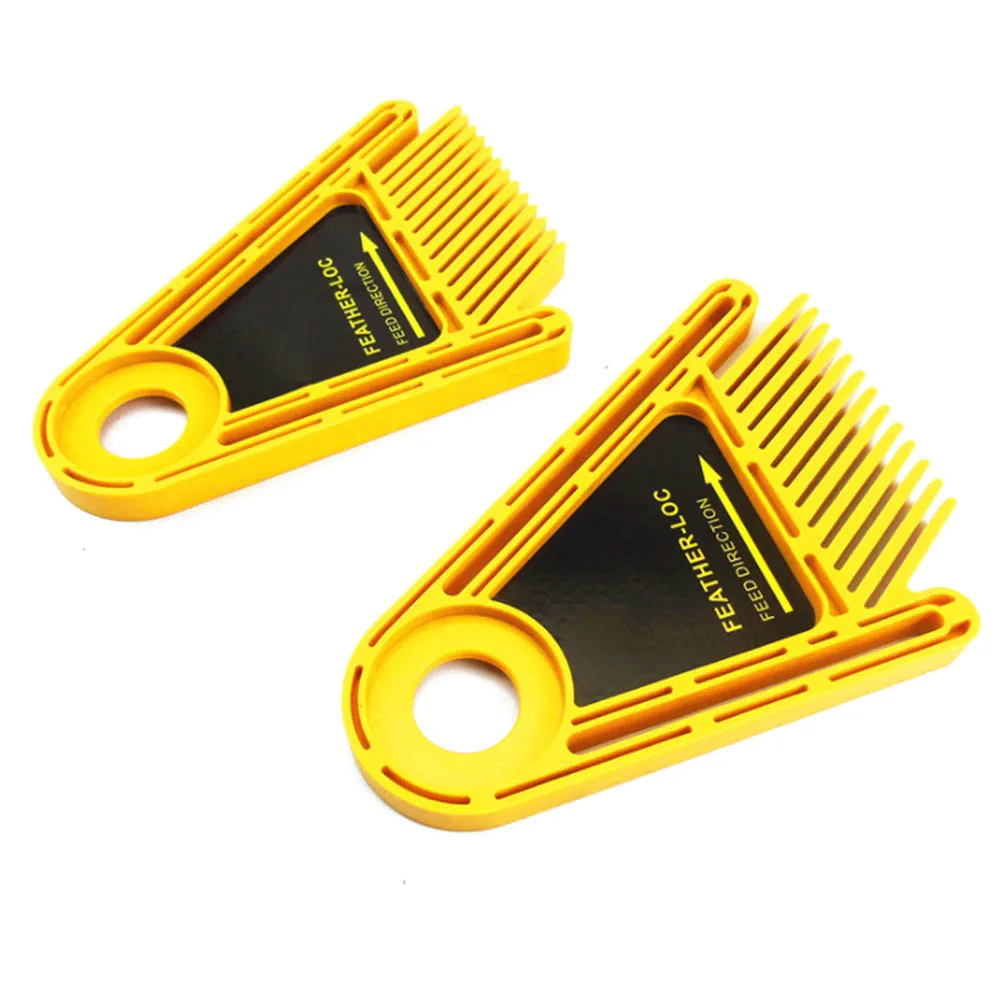 

Double Featherboards Miter Gauge Slot Woodwork Multi-purpose Feather Woodworking Board Set for Table Saws Engraving Machine