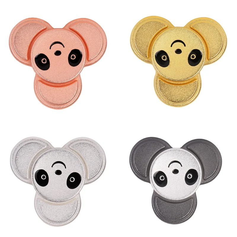 4 Colours Finger Spinner Panda Rotating Fidget Hand Spinner ADHD Autism Fingertips Fingers Gyro Reduce Stress Gift Toys 4 Colours Finger Spinner Panda Rotating Fidget Hand Spinner ADHD Autism Fingertips Fingers Gyro Reduce Stress Gift Toys