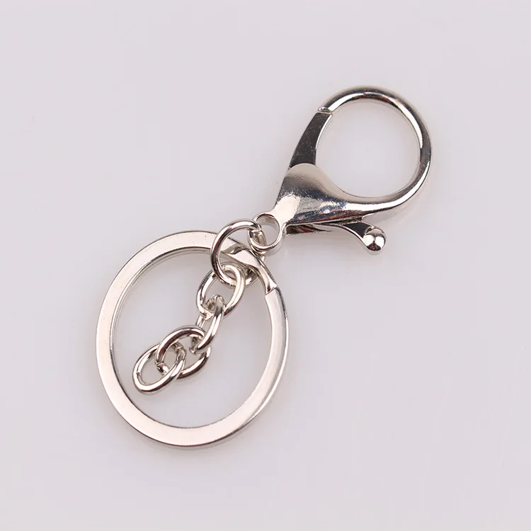 

10pcs/lot Antique Bronze/ Chrome/KC Gold Color Alloy Key Chains Key Rings Keyrings Keychain DIY Jewelry Material Findings