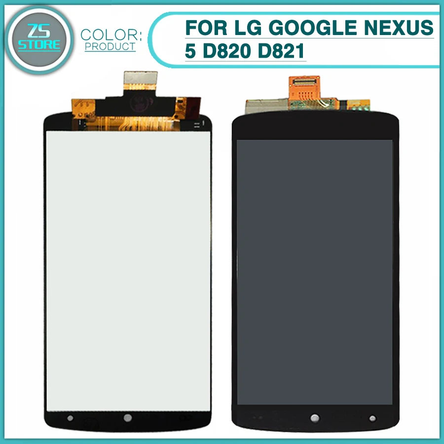 

New D820 LCD Touch Screen For LG Google Nexus 5 D820 D821 Black LCD Display Touch Screen Digitizer Assembly