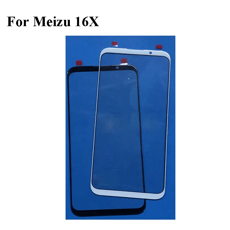 Переднее ЖК стекло для объектива Mei zu 16X 16 X meizu16X сенсорный экран 6 0 дюйма внешнее