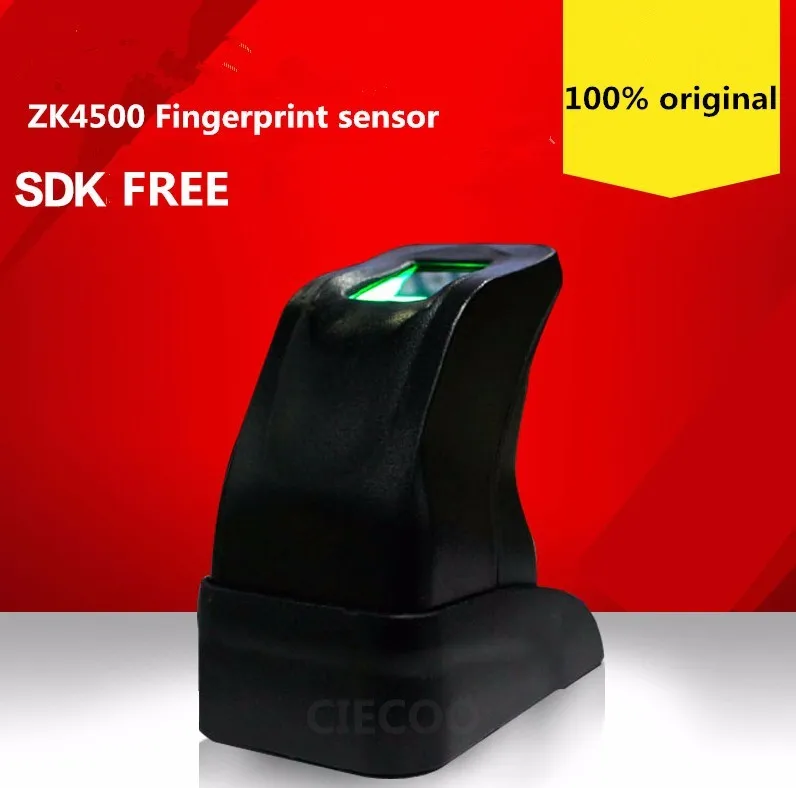 ZK4500 отпечатков пальцев захвата считывающее устройство с USB зачисления устройство для считывания USB Bimetric захвата считыватель палец+ Бесплатный SDK