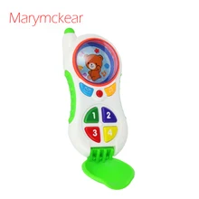 Музыкальная игрушка детская игрушка мобильный телефон с многофункциональными Игрушки для малышей, новорожденных в милый мультфильм дизайн Speelgoed Baby