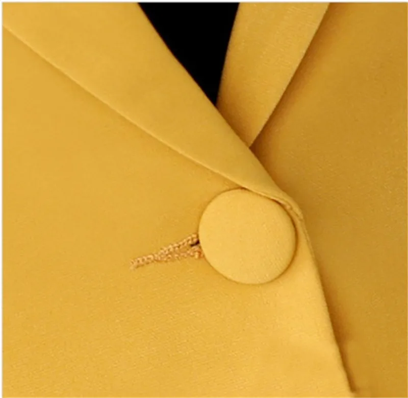 Корейский маленький пиджак женский осенний Весенний длинный рукав офисный Блейзер костюм размера плюс 3XL 4XL 5XL Женское пальто Топы
