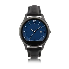Touch Screen Bluetooth Smartwatch Leder Smart Uhr Schrittzähler Call Reminder Uhr Mit Schlaf-monitor Fernbedienung Kamera