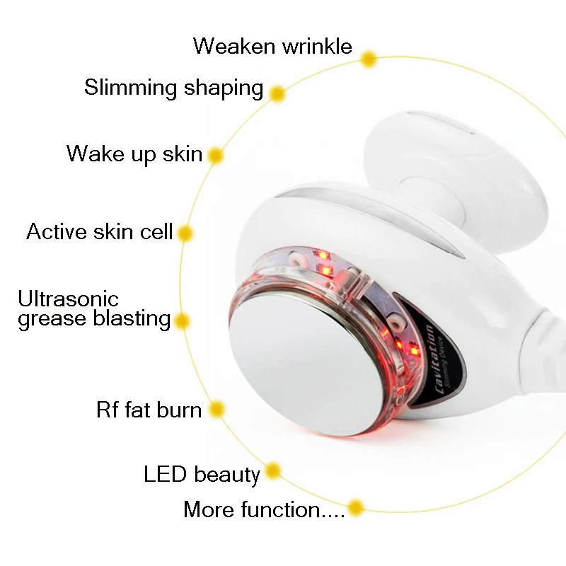  Mini 3in1 40K Ultrasonic Cavitation Photon Red LED Body Shaper Fat Tighten Slim Firm Skin Tone Fitn - 33042218889