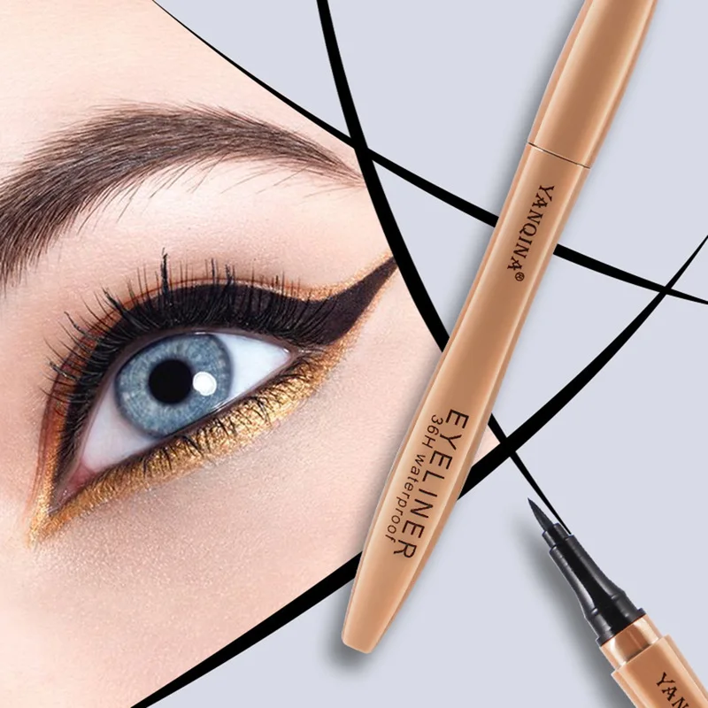 

Waterproof Sweat-proof Is Not Blooming Fast-drying Eyeliner 3D Stereoscopic Eyeliner Eyeliner Liquid TSLM1