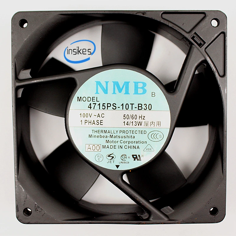 

Original 4715PS-10T-B30 Computer Blower Cooling Fan AC 100V 14/13W 12038 120*120*38mm 3200RPM 50/60HZ