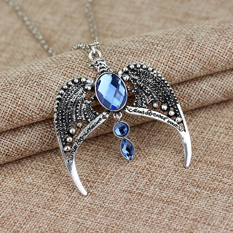 

Harri Potter Lost Diadem of Ravenclaw Lord Voldemort's Horcrux Pendants Necklace Action Figure Cosplay Toys