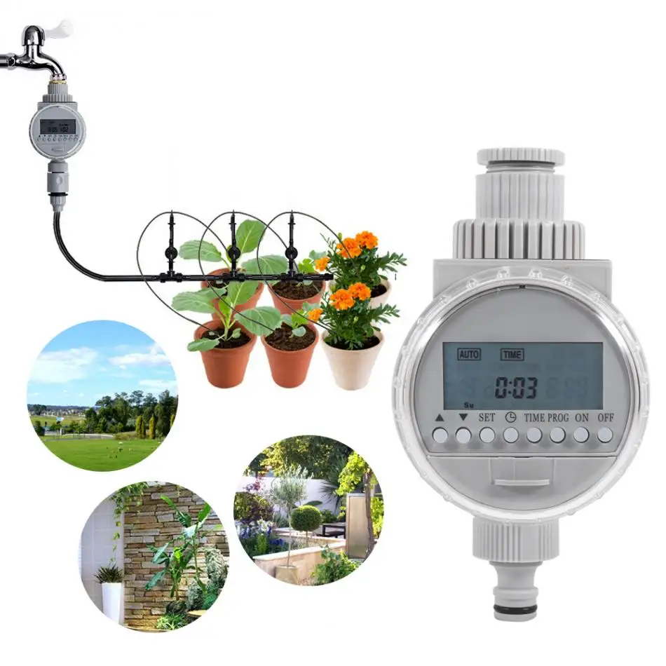 Garden Watering Timer Solar Water Timer Automatic Watering Irrigation