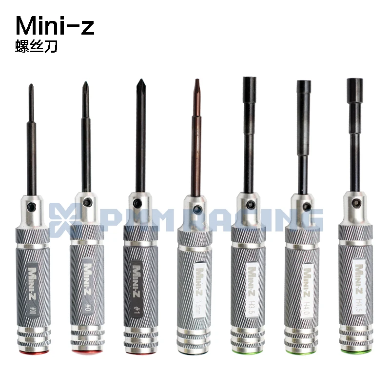 Металлический набор инструментов с чпу для автомобилей Kyosho Mini Z 1:28|Детали и
