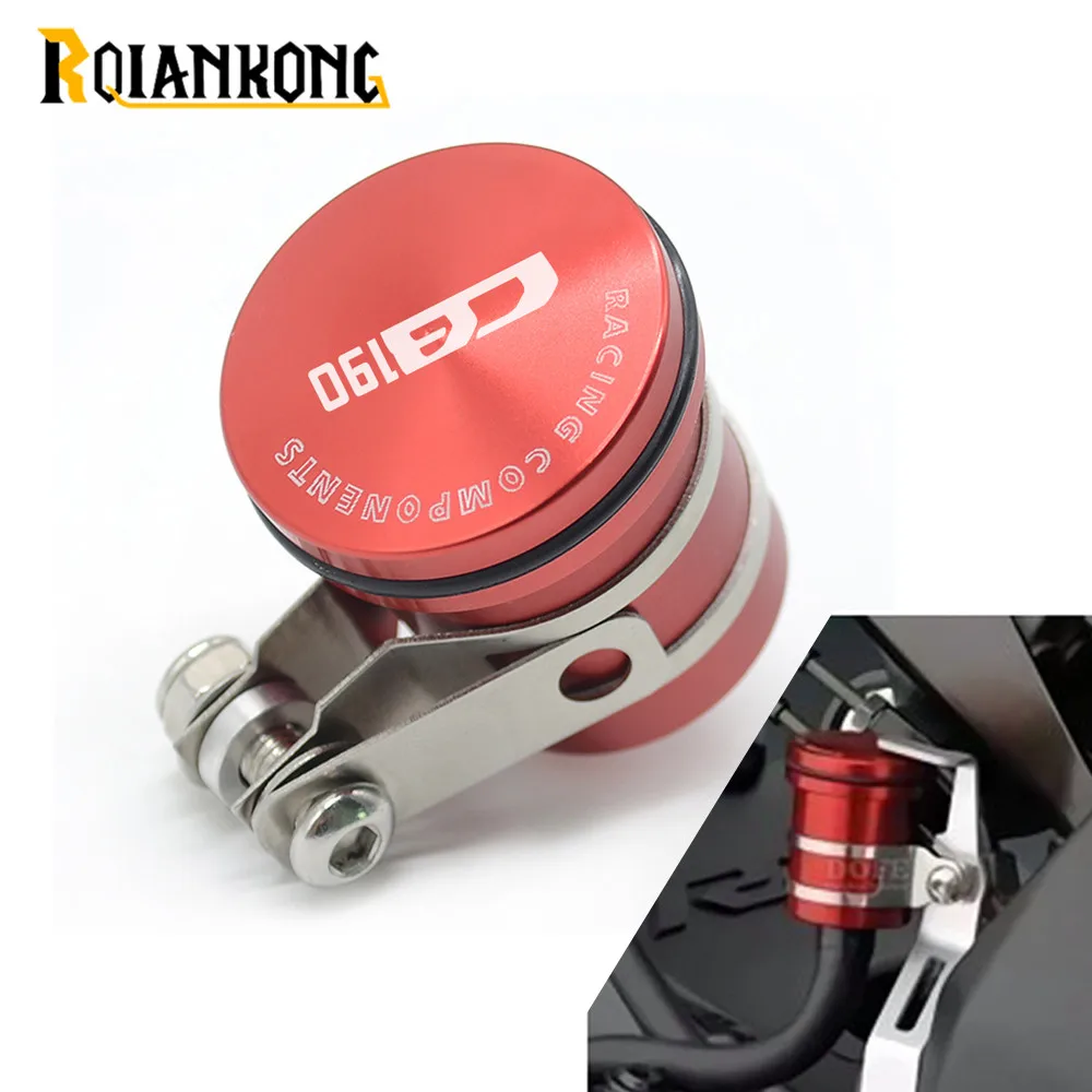 

Universal Motorcycle Brake Fluid Reservoir Clutch Oil Tank For Honda CB190R CB190 CB 190 R 2015-2018 2016 2017 Tank Cup Oil
