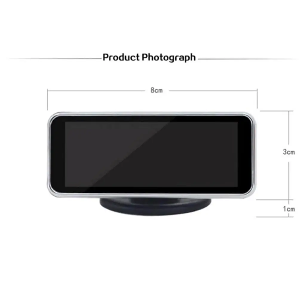 8 sensores Sensor de aparcamiento de voz coche de marcha atrás Radar de aparcamiento Detector de coche asistencia de estacionamiento Radar de marcha atrás 8 sensores Sensor de aparcamiento de voz coche de marcha atrás Radar de aparcamiento Detector de coche asistencia de estacionamiento Radar de marcha atrás
