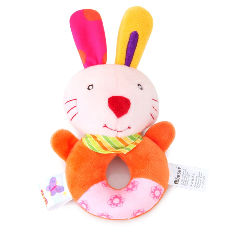 Cartoon Animal Grasp Baby Rattles Mobile Crib Soft Educational Parrot Dog Owl Baby Bell Teether Toys For Children Newborns Kids Cartoon Animal Grasp Baby Rattles Mobile Crib Soft Educational Parrot Dog Owl Baby Bell Teether Toys For Children Newborns Kids