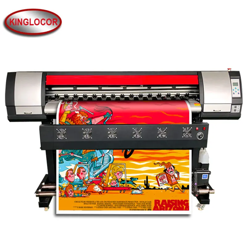 

1600mm Eco Solvent printer digital photo printing machine industrial inkjet sticker maker larger format machine with DX5 head