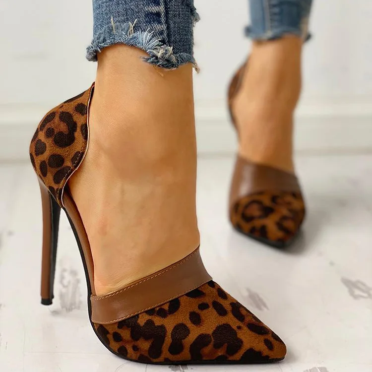 Fashion Flock 11CM High Heels Women Pumps Pointed Toe Work Woman Shoes Weeding Shoes Office Career Elegant Pumps