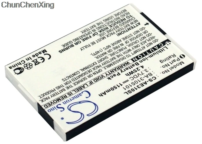 Кэмерон Sino 1150mAh аккумулятор BA-3105101 для acer E300, E305, E360