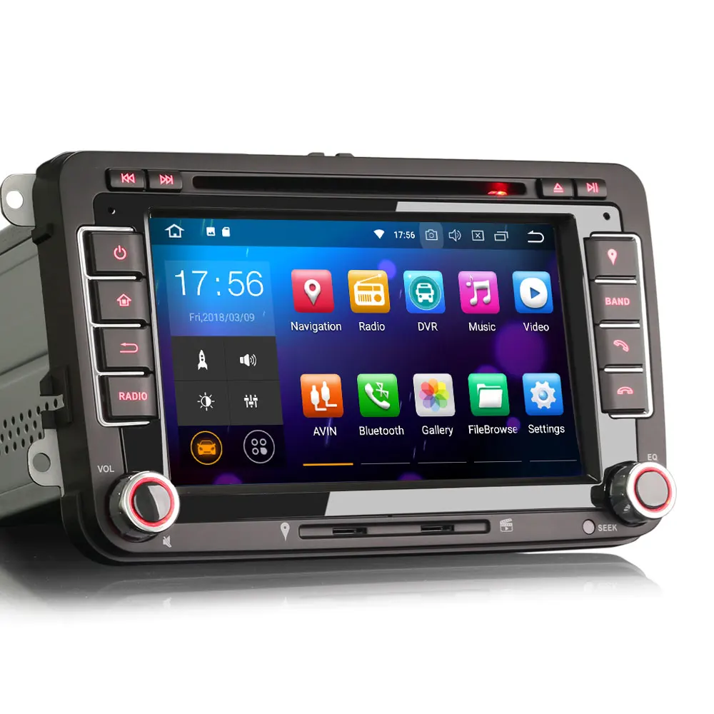Perfect 7" Android 9.0 OS Car DVD Multimedia GPS Radio for Seat Altea 2004-2015 Altea XL 2007-2015 Toledo 2004-2015 Alhambra 2010-2016 5