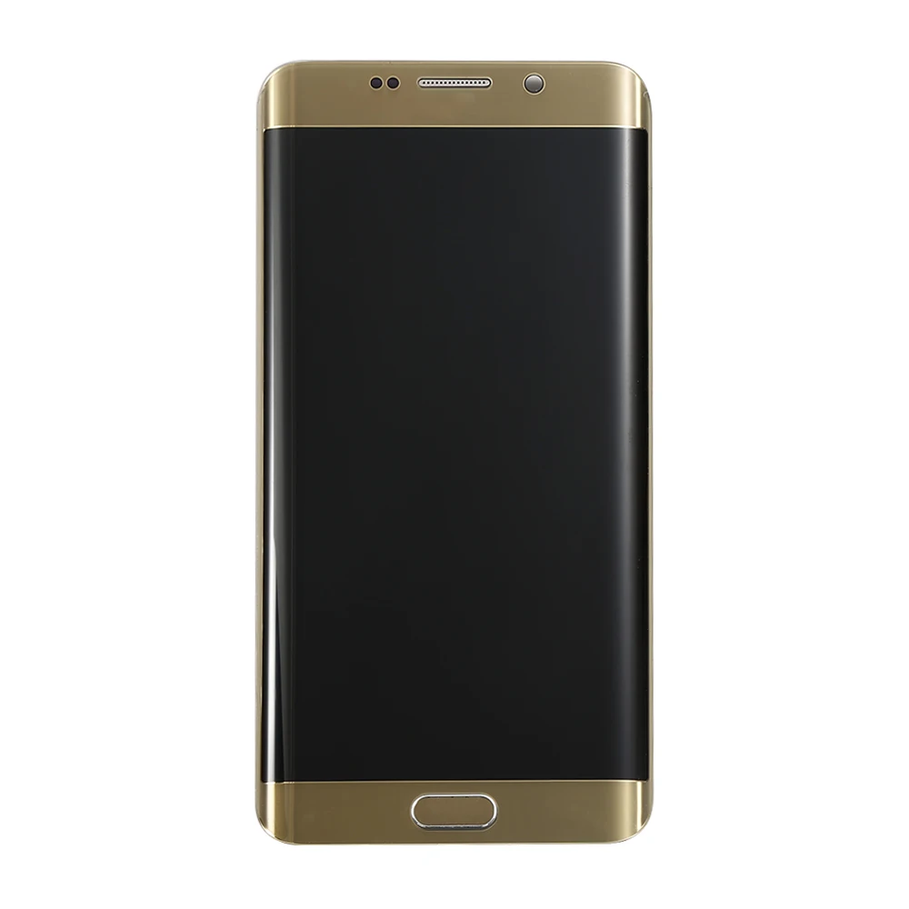 Для samsung Galaxy S6 Edge Plus SM-G928F ЖК-дисплей сенсорный экран дигитайзер с farme запасные части для сборки синий золотой