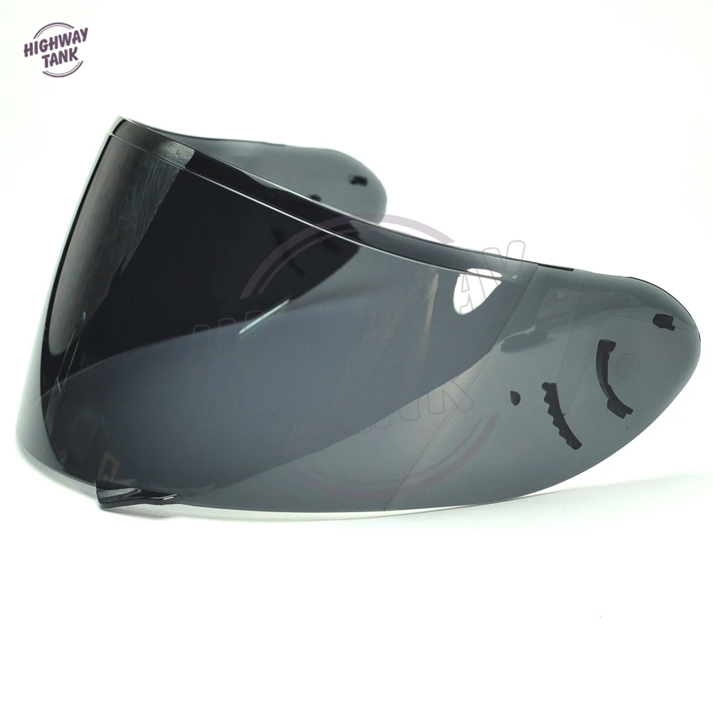 Dark Smoke Motorcycle Helmet Visor Lens Full Face Shield Case for SHOEI
