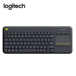 Logitech K400 плюс K400PLUS Беспроводной клавиатура с тачпадом клавиатура для ПК ТВ