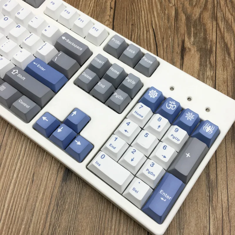 Сибирские колпачки для ключей краска поверхностей sub Keycap вишневый профиль PBT