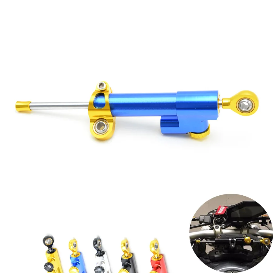 

Motorcycle moto CNC Damper Steering StabilizerLinear Reversed Safety Control MT-07 MT-09 YZF R1 R6 Z800 Z750 Z1000 ER6N New tmax