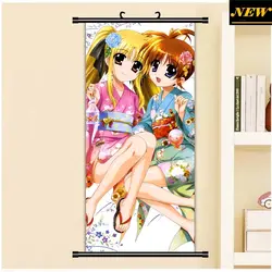 45x95 см Mahou Shoujo лирическая Nanoha Vivid Vivio Мультфильм Аниме Арт стены картину росписи плаката ткань прокрутки холст картины