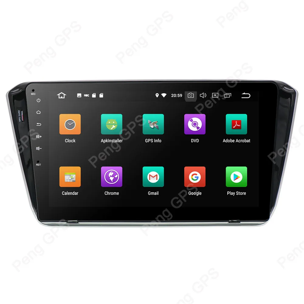 Flash Deal Octa Core DVD Player 2 Din Stereo Android 8.0 Car Radio for Skoda Superb B8 2015 2016 2017 2018 GPS Navigation Autoradio Unit 2